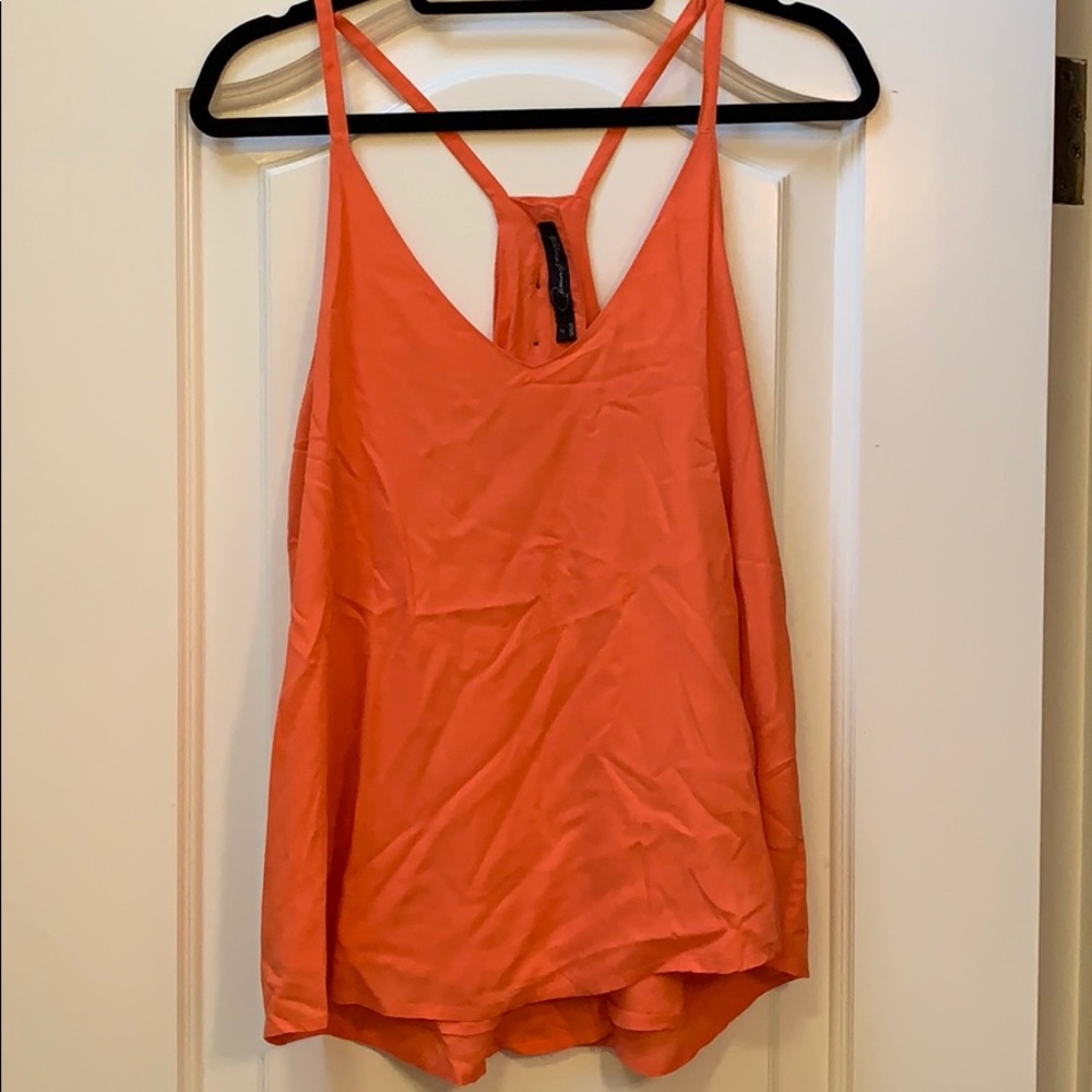 Patterson J Kincaid orange tank